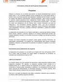 Formulación y Dirección de Proyectos Internacionales