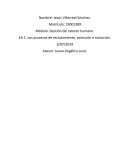 Gestión del talento humano. Los procesos de reclutamiento, selección e inducción