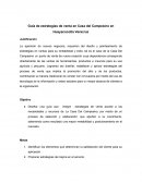Guía de estrategias de venta en Casa del Campesino en Huayacocotla Veracruz