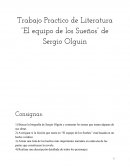Preguntas y respuestas "El equipo de los sueños" de sergio olguin