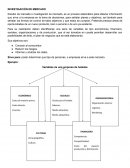 MERCADOS E INVESTIGACIÓN DE MERCADO