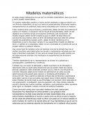 Modelos matemáticos