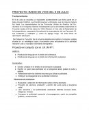 PROYECTO: RADIO EN VIVO DEL 9 DE JULIO