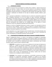 SESGOS EN EMPRESAS EN REPÚBLICA DOMINICANA. Página 1