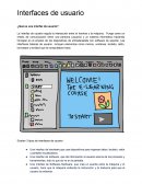 Interfaces de usuario ¿Qué es una interfaz de usuario?