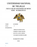 La economía en los minerales más explotados en el Perú