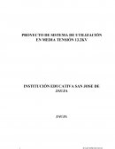 Proyecto de Sistema de Utilización en Media Tensión 13.2kV