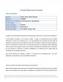 La economía en la organización