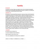 Actividad Mi familia y yo