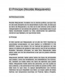 El Príncipe (Nicolás Maquiavelo)