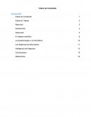 ANTOLOGÍA, EPISTEMOLOGÍA E INFORMÁTICA