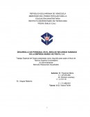 DESARROLLO DE PERSONAL EN EL ÁREA DE RECURSOS HUMANOS EN LA EMPRESA MUNDO DE FIESTA, C.A.