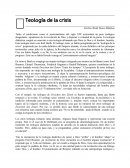 Teología de la crisis