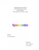 El reglamento universitario