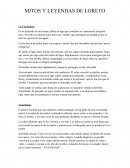 Mitos y leyendas de Loreto