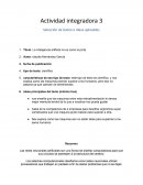 Actividad integradora 3. La inteligencia artificial no es como la pinta