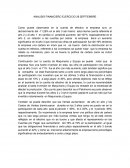 ANALISIS FINANCIERO EJERCICIO 29 SEPTIEMBRE