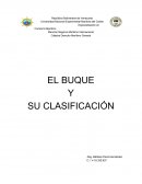 EL BUQUE Y SU CLASIFICACION