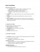 Diseño Metodológico TIPO DE INVESTIGACION