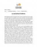 La esclavitud moderna