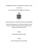 Propuesta de lineamientos de ejes de educación ambiental no formal acorde a los residuos sólidos generados en la Facultad de Ciencias jurídicas y Sociales de la UNAN