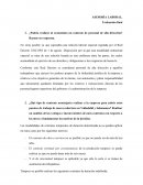 Examen asesoría laboral