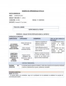 Sesion de aprendizaje FIGURAS LITERARIAS “DISFRUTAMOS DE LA POESÍA”