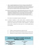 LEGISLACION LABORAL: ACTIVIDAD 4- 6 empresa OPTSA