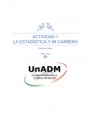 Actividad 1 La estadística y mi carrera ¿Por qué fracasan las PYMES?