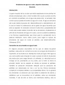 Emulsiones de aguas en crudo