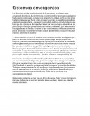 Sistemas emergentes