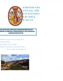 DESARROLLO DEL TURISMO RURAL COMUNITARIO Y LA INCLUSION SOCIAL DEL DISTRITO DE CCORCA. PERIODO 2015