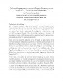 Políticas públicas y principales proyectos del Estado de Chile para promover la inversión en I+D y el aumento de capabilidad tecnológica.