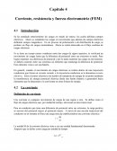 Capítulo 4 Corriente, resistencia y fuerza electromotriz (FEM)