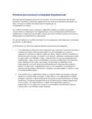 Integridad Organizacional