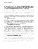 Aplicación de la electrónica en los procesos industriales