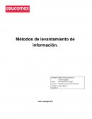 Levantamiento de informacion DD.CC