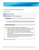 Arranque de proyecto | Gestión de proyectos UVEG