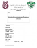 Método de integración por fracciones