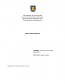 Bases Sociales del Comportamiento Ensayo Tiempos Modernos