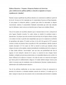 ¿Que establecieron las políticas públicas o educativas originadas en la época republicana de Colombia?