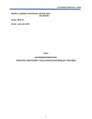 Actividades prácticas: creación, adaptación y evaluación de materiales y recurso