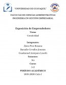 Exposición de Emprendedores Tema: Creatividad