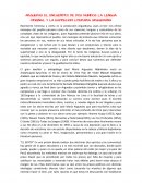 ARGUEDAS EL ENCUENTRO DE DOS MUNDOS LA LENGUA ORIGINAL Y LA EXPRECION LITERARIA ARGUEDIANA