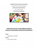 Como puedo aplicar los tres primeros principios claves de la motivación a mi proceso de aprendizaje?