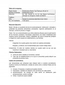 Presentación de propuesta de mejora Distribuidora Rocha Tula Pachuca, SA de CV