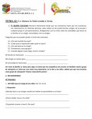 TEMA #1: Le damos la bienvenida a Jesús