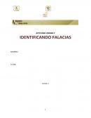 Actividad unidad 2 Identificando falacias