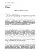 Planteamiento de una problemática