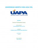 Evaluacion del desempeño Humano